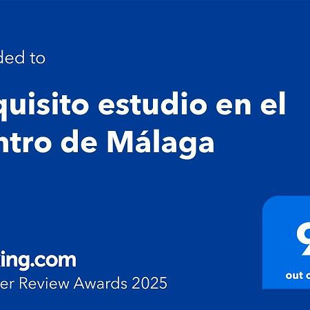 Exquisito Estudio En El Centro De Málaga Exterior foto